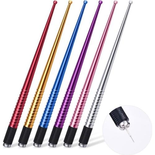 10pcs Small Waist Tattoo Manual Pen for Permanent Makeup 3D Embroidery Microblading HandMade Pen Tools for Eyebrow Lip