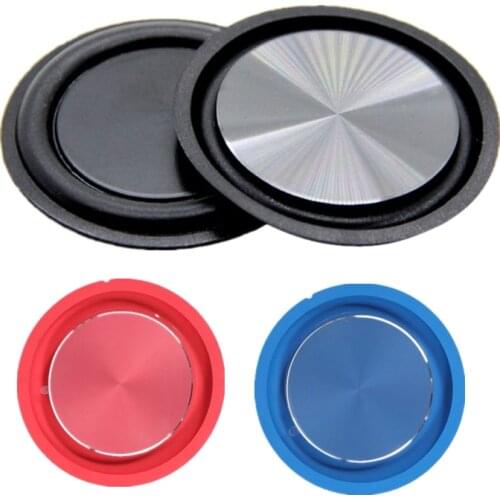 2PCS Bass Radiator Speaker Diaphragm Auxiliary Strengthen Bass Vibration Membrane Passive Radiator for Woofer Speaker DIY Kits