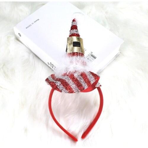 2020 Hair Ornaments Custom Plastic Snowman Reindeer Christmas Headband