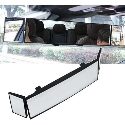 Car Clip On Rear View Mirror Convex Mirror Driving Safety Universal Wide Angle Rear View Mirror Auto Car Interior Mirrors