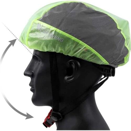 Bicycle Helmet Cover Waterproof Reflective Dustproof Rain Cover Mountain Road Bike Cycling Helmet Covers Bicycle waterproof cap