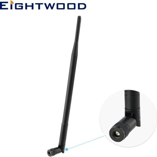 Eightwood 5dBi 4G LTE Rubber Duck Antenna SMA Male Plug Compatible with AT&T Verizon Netgear Sierra Gateway 4G Router