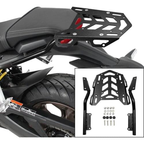 Motorcycle Rear Luggage Bracket Rack Carrier Plate Kit For Honda CB650R CBR650R 2019 2020 Cargo Shelf Carrier Top Mount Bracket