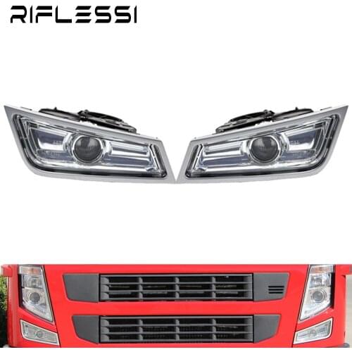 Fog Lights Housing For Volvo FM/FH Heavy Truck Trailer Fog Lamp Cover Without Bulb Right Left
