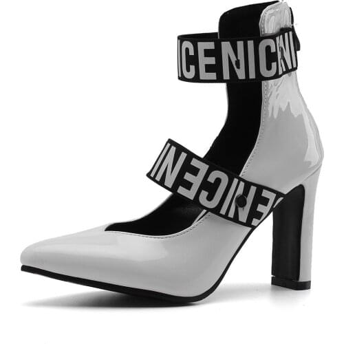 Fashion shoes age season in 2019 new product with high heels pointed shallow mouth size 32-43 yards for womens shoes