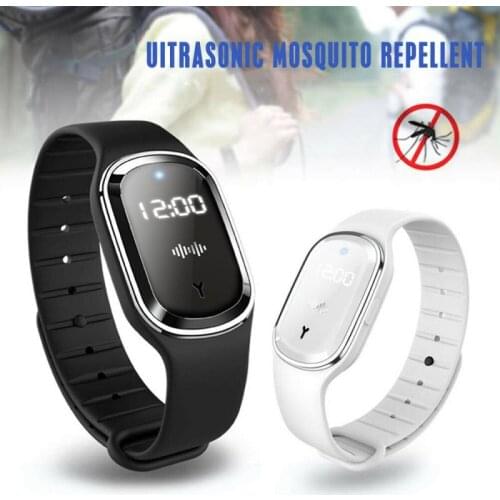 NEW Ultrasonic Mosquito Repellent Bracelet Anti Mosquito Smart Physical Insect Pest Bugs Efficiently Repellent Wrist Bracelet