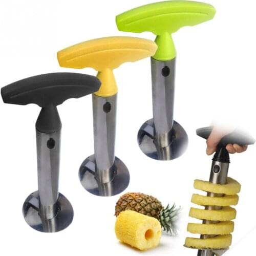 Stainless Steel Pineapple Peeler Accessories Pineapple Slicers Fruit Knife Cutter Corer Slicer Kitchen Accessory Kitchen Tools