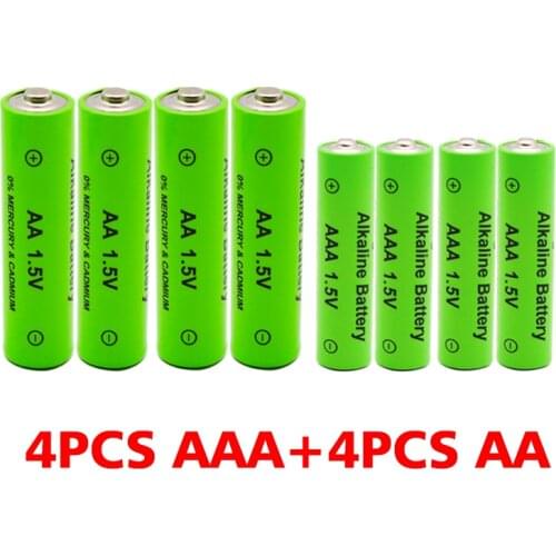 1.5V AA + AAA NI MH Rechargeable aa Battery aaa Alkaline 3800mah-3000mah For Torch Toys Clock MP3 Player Replace Ni-Mh Battery