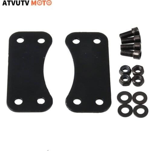 Motorcycle Fender Risers/Lift Brackets with bolts for 21" Wheel Upgrade on 2014 Newer Touring Harley Davidson
