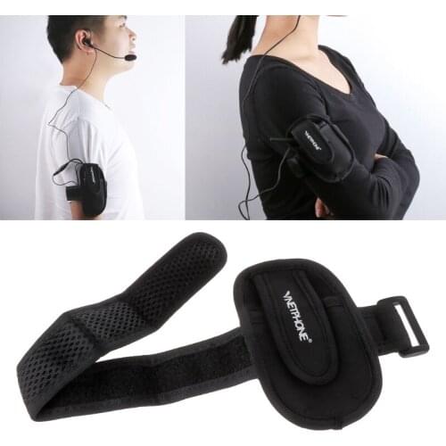 Referee Interphone Armband Bag Headset Armlet Headset Rider Portable Bag Case #401