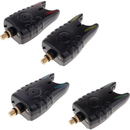 Adjustable Tone Volume Sensitivity Light and Sound Alert Fishing Bite Alarm Fishing Tools