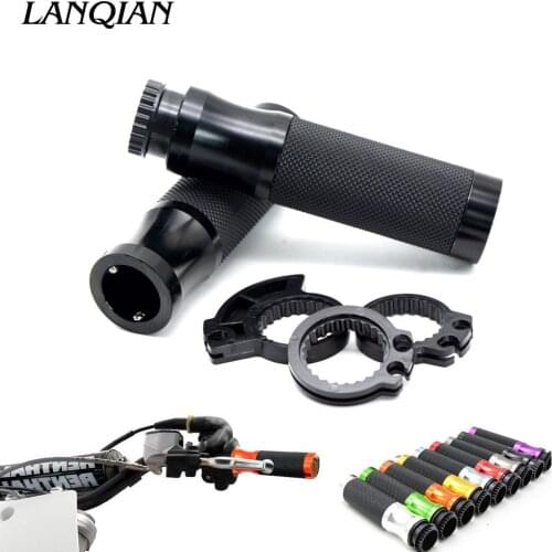 Motorcycle Handlebar Handle Bar Grips 22mm 7/8" For Yamaha XJ6/DIVERSION XJR 1300/Racer XSR 700 900/ABS