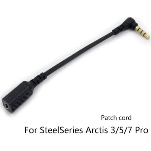 Replacement Sound Card Audio- Cables for steel-Series Arctis 3/5/7 Pro Headphone
