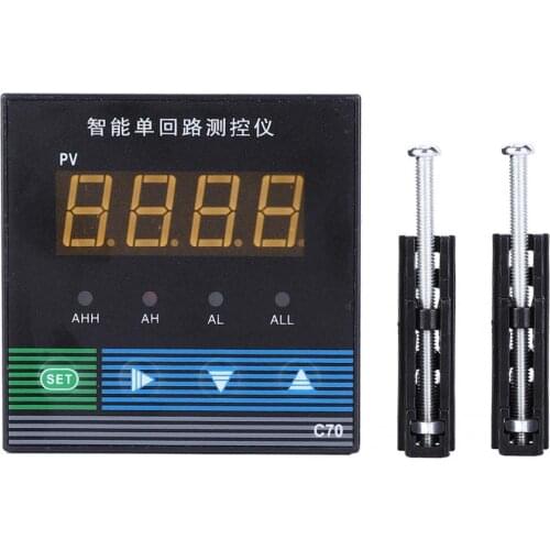 High Quality Intelligent Single Circuit LED Digital Pressure Temperature Liquid Level Digital Controller AC220V