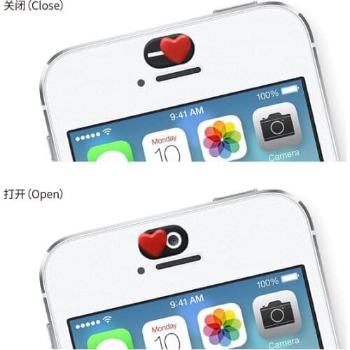 1Pc WebCam Cover Shutter Plastic Camera Cover for Web Cam IPhone PC Laptops Mobile Phone Lens Privacy Sticker