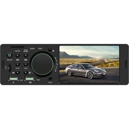 12V Universal 4 Inch Car MP5 Player Dual USB Ports Car Multimedia Player bluetooth 4.0 Car Stereo Radio Reverse Image