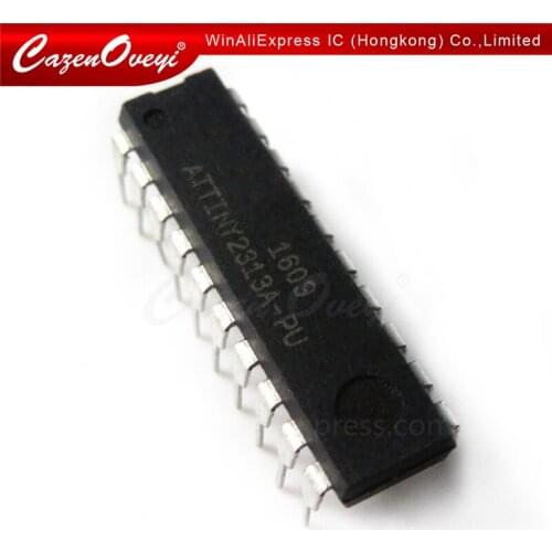 2pcs/lot ATTINY2313A-PU ATTINY2313A ATTINY2313 DIP-20 In Stock