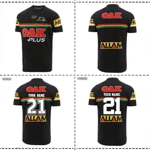 2021 PENRITH PANTHERS HOME JERSEY 2021/2022 Penrith Panthers Home/Away Rugby Jersey TRAINING SHORTS JERSEY size S--5XL