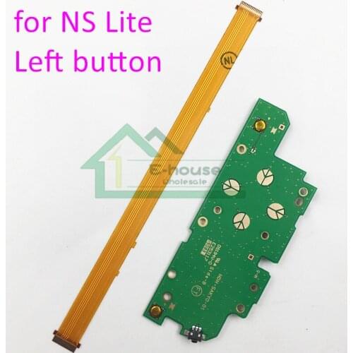 6pcs for NS Lite Left L Button Keyboard Left Funtion Circuit Board Flex Ribbon Cable For NS Switch Lite console repair