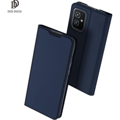 DUX DUCIS Skin Pro Series Flip Wallet Business Leather Case Asus Zenfone 8 ZS590KS ZS590KS-2A007EU Cover Card Slot Accessories
