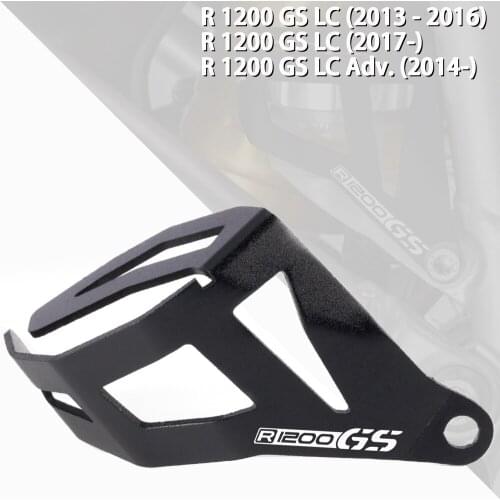 For BMW R 1200 1250 GS ADV GS LC R1200GS R1250GS Motorcycle Rear Brake Pump Fluid Tank Oil Cup Reservoir Guard Cover Protector