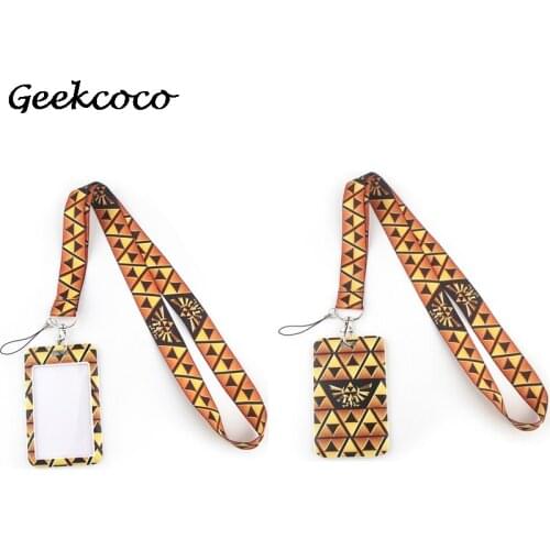 J1878 Cartoon Work Card Holders With Lanyard Credit Card Holders Identity Badge With Neck Strap For Kids