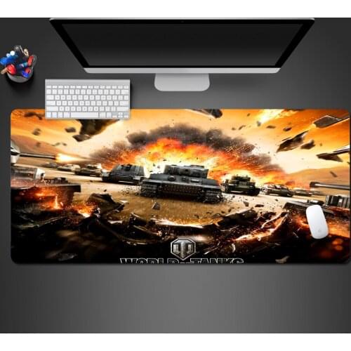 Cool World Of Tanks Mouse Pad Best Seller Large Pad To Mouse Computer Mousepad Wot Fire Gaming Mouse Mats To Gamer Pad Mat