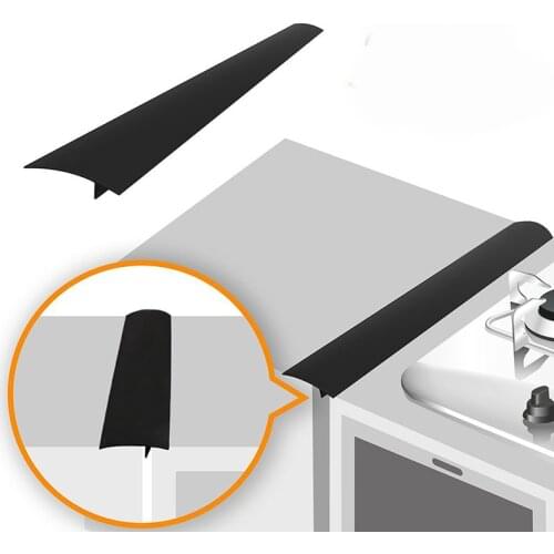 Kitchen Stove Counter Gap Cover Heat Resistant Mat Oil Dust Water Seal Easy Clean Spills Between Counter Stove Counter Sink seal