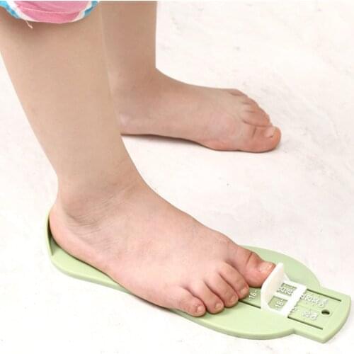 1pc 3 Colors Baby Foot Ruler Kids Foot Length Measuring Child Shoes Calculator For Children Infant Shoes Fittings Gauge