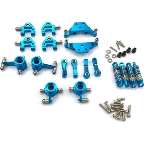 Metal Full Set Upgrade Parts Shock Absorber for Wltoys 1/28 K969 K979 K989 K999 P929 P939 Rc Car
