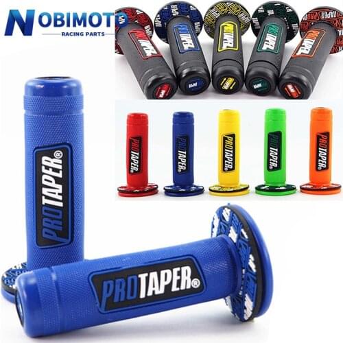Motorcycle Handlebar Handle Gel Grips Fit For 7/8" Handlebar Rubber Gel Hand Grips Dirt Pit Bike Motocross 10 Colors Option