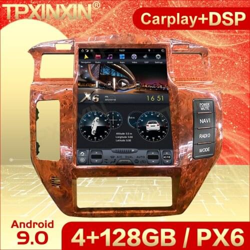 Carplay 2 Din Android 9 Tesla Screen Multimedia Stereo For Nissan Patrol BT GPS Navi Radio Audio Video Player Recorder Head Unit