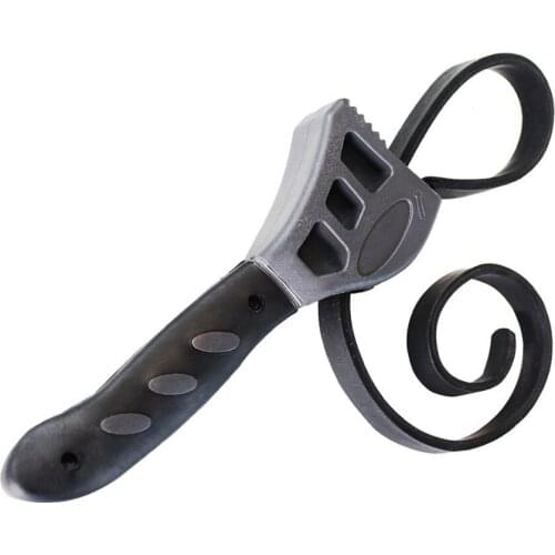 500mm Multitool Wrench Rubber Strap Adjustable Spanner For Any Shape Opener Tool Car Repair Tools Black Belt Wrench