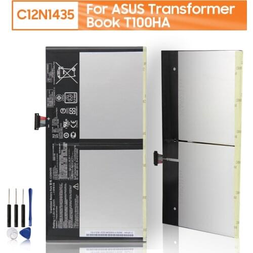 Genuine Replacement Battery C12N1435 For ASUS Transformer Book T100HA Original Replacement Battery 7896mAh With Free Tools