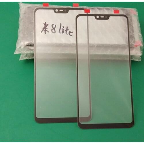 5pcsFront Panel For Xiaomi Mi8 SE Mi8 Lite Youth Mi8 PRO TouchScreen Outer Glass Lens Replacement