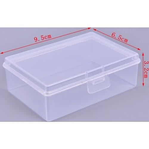 Transparent Plastic Boxes Playing Cards Container Plastic Storage Case Packing Poker Game Card Box For Pokers Set Wholesale 1pc