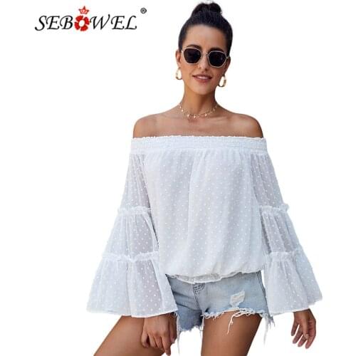 SEBOWEL Blouses With Sleeves