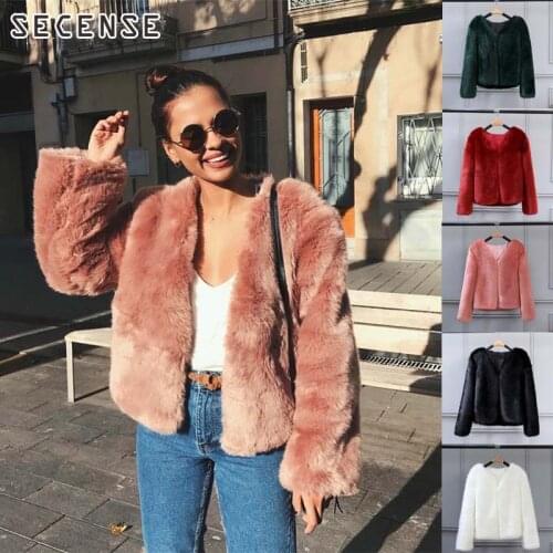 Женские куртки с мехом SECENSE China At AliExpress
