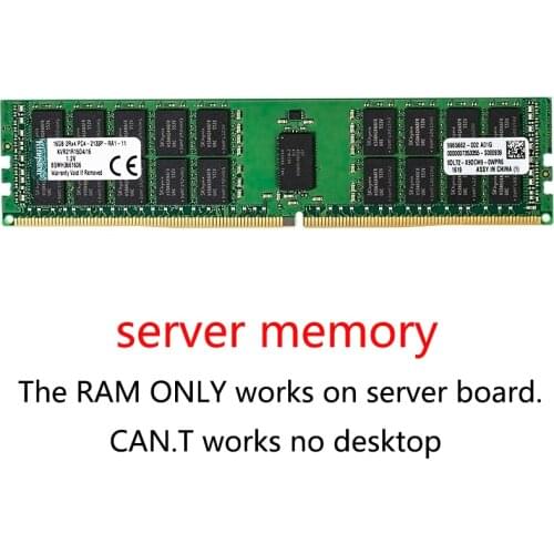 DDR4 server memory ram 4GB 8GB 16GB 32GB PC4 2133MHz 2400MHz 2666MHz 2400T or 2133P 2666V ECC REG Server Memory ddr4 8g 16g 32g