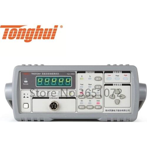 TH2512A+ 10uΩ~199.9kΩ DC Low Micro Ohm Meter Add MODEBUS Protocol (TH2512A Upgraded)
