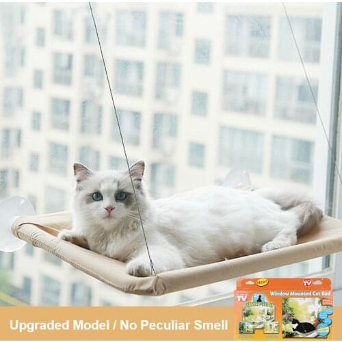 Pet Supplies Hammock Cat Suction Cup Wall-Mounted Cat Window Hammock Oxford Cloth Comfortable And Wear-Resistant Cat Swing Cat