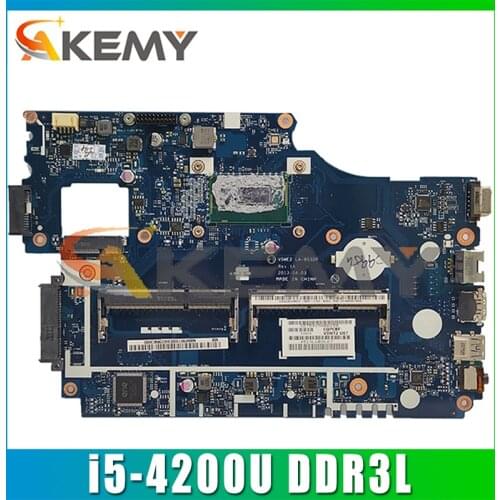 V5WE2 LA-9532P For Acer Aspire E1-532 E1-572 TPM255 E1-572G Laptop Motherboard With i5-4200U DDR3L 100% Fully Tested NBMFM1100M