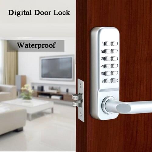Handle Lock Smart Door Lock Digital Door Lock Waterproof Lock Keyless Home Lock