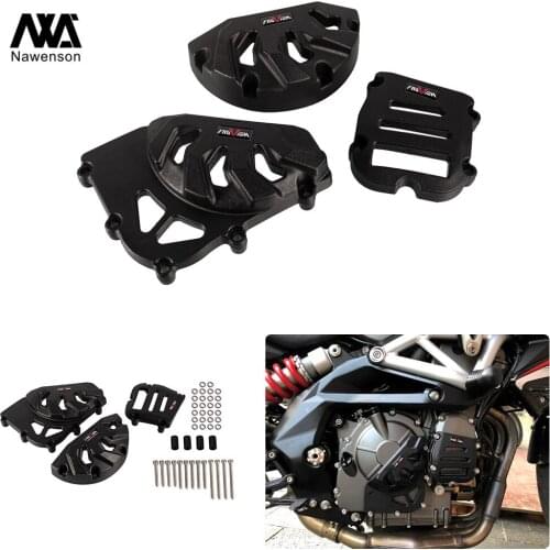 Motorcycle Engine Protective Cover Set Case Guard Crash Sliders for Benelli BJ600/BN600/TNT600