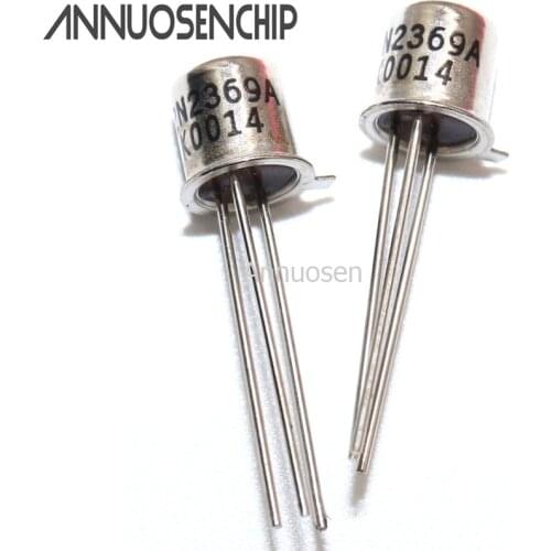 10PCS 2N2369A 2N2369 FAST SWITCHING TO-18 TRANSISTORS 2N2369