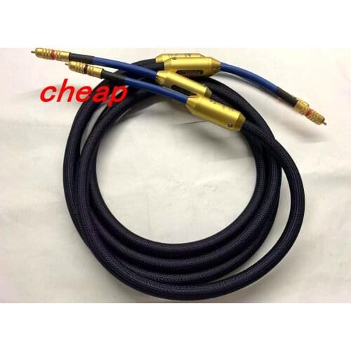 Free Shipping- High-End pure silver Balanced Interconnect RCA-RCA Audio cable