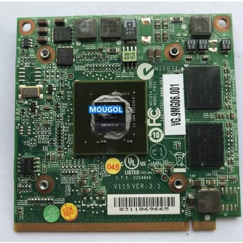 Geforce 9300M GS graphics card MXM II DDR2 256MB VG.9MG06.001 VGA CARD for Acer 5520G 6930G 7720G 4630G 7730G display card