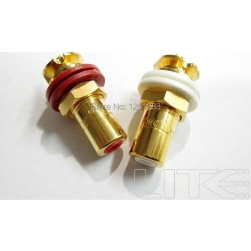 LITE One Pair U.S. CMC 816 RCA terminals Amplifier RCA socket
