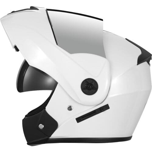 2021 flip up motorbike Helmet Modular Dual Lens visors Motorcycle Helmet for adults man Full Face Safe motocross Helmets