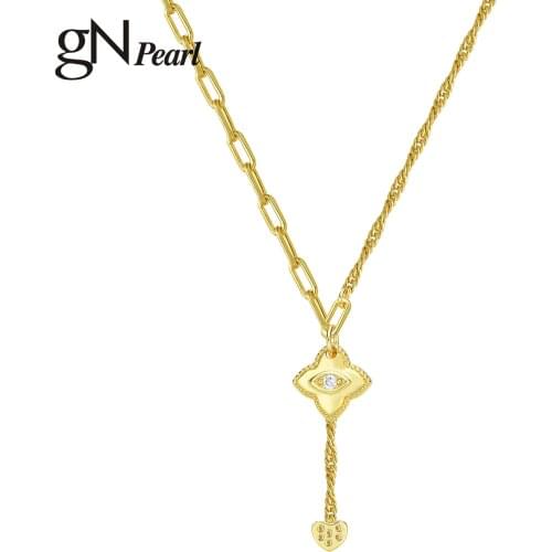 GN Pearl necklace Jewelry Women Long Pendant Necklace For Women Necklace Gift Pendant Necklace gNPearl
